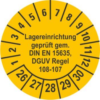 Prüfplaketten PL-818